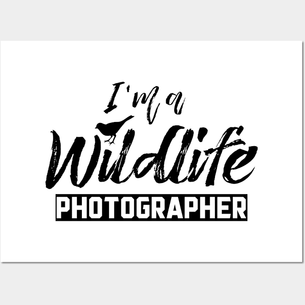 Wilderness Photographer Wildlife Photography Camera Safari Wall Art by dr3shirts